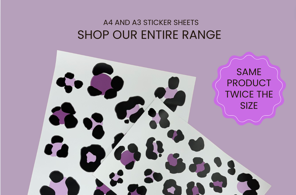 Bigger and Better Wall Sticker Sheets!