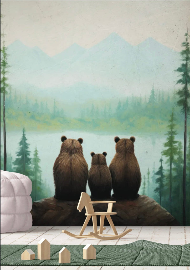 Three Bears Feature Wallpaper