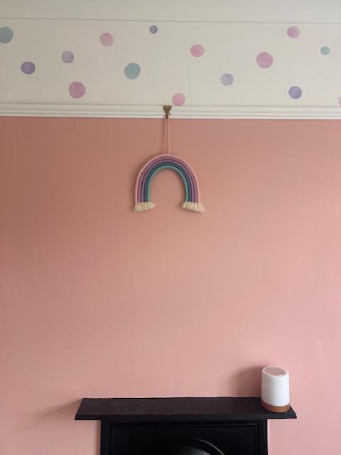 Purple and Aqua Polka Dot Wall Stickers, Purple and Aqua Polka Dot Decals, Nursery Wall Decal, Bedroom Wall Decals, Peel and Stick