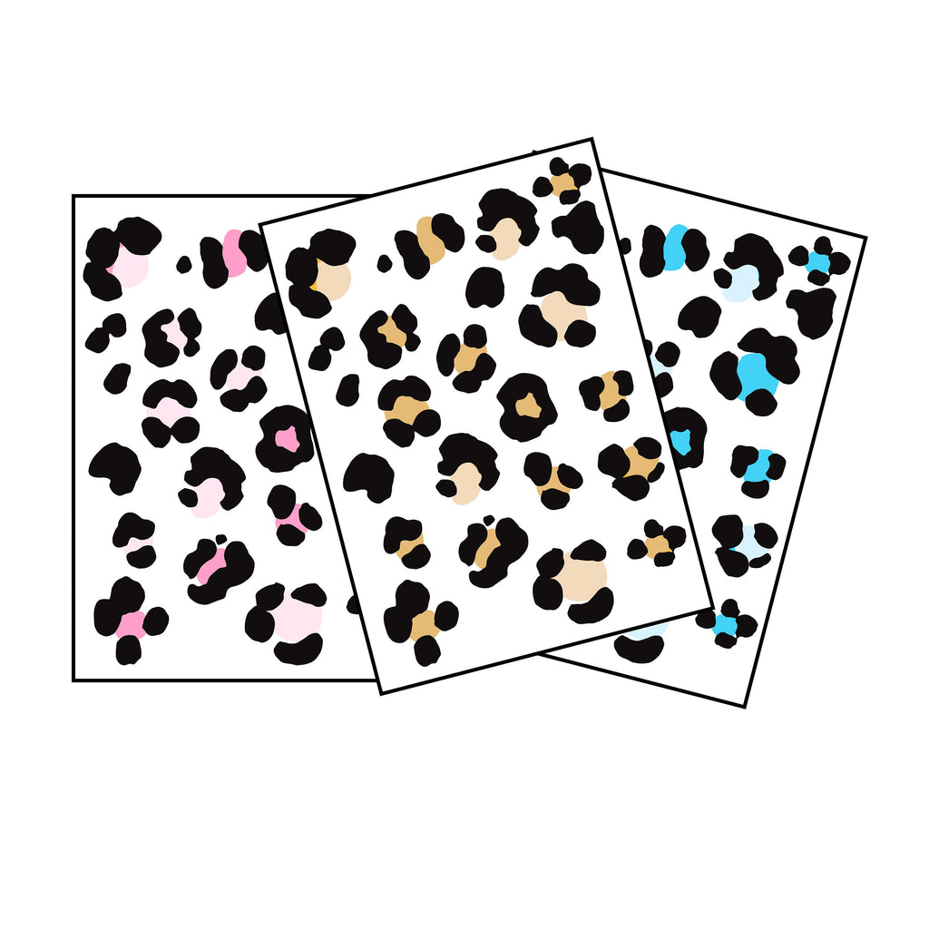 Leopard Print Wall Stickers, Leopard Spots Wall Stickers, Animal Print Wall Decals, Wall Decals for Bedroom, Jaguar Spots, Peel and Stick