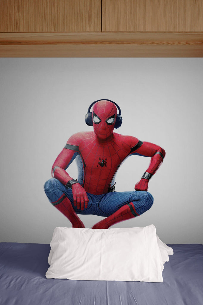 Spiderman Wall Sticker, Bedroom wall sticker, Nursery Wall Sticker, Marvel, Avengers